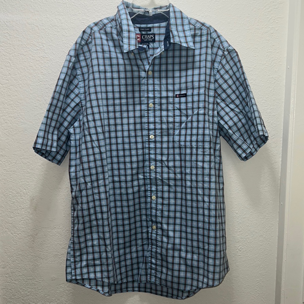 Chaps Men Button Up